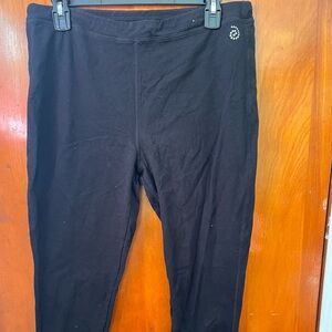 Be Inspired Black Leggings with Logo Accent